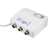 Amplificador Interior de Antena de TV 60.271, Mejora la señal y es Compatible con Diversos televisores. Ideal para Zonas con Baja Cobertura.