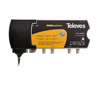 Amplificador MICROKOM canal de retorno + terrestre T4 5-65Mhz G20/25dBTELEVES 534212