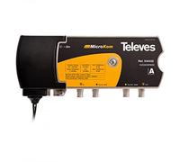 Amplificador MICROKOM canal de retorno + terrestre T4 5-85Mhz G30/35dBTELEVES 534432