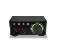 Amplificador, MINI AUDIO HIFI BLUETOOTH 5.0 Clase de energía D amplificador TPA3116 Digital AMP 50W * 2 AUDIO DE AUDIO DE AUDIO MARINO(Nero)
