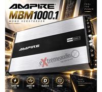 Amplificador mono amplificador AMPIRE MBM1000.1 clase D 1000 vatios...