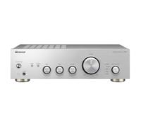 Amplificador Pioneer A-10AE Silver 103 dB SNR 130 W Control Agudos y Graves