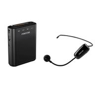 Amplificador portatil fonestar alta - voz - 30 - microfono inalambrico uhf - 30 w - usb - micro sd - mp3 - grabador - reproductor - para profesores