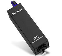 Amplificador portátil P2 para monitor intraural, amplificador de auriculares con entradas XLR/TRS de 3.5 mm, calidad de sonido mejorada, clip de cinturón duradero, amplificador de auriculares de