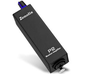 Amplificador portátil P2 para monitor intraural, amplificador de auriculares con entradas XLR/TRS de 3.5 mm, calidad de sonido mejorada, clip de cinturón duradero, amplificador de auriculares de