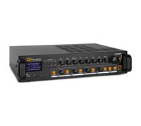 Amplificador POWER DYNAMICS PDV360MP3 360W RMS RCA Bluetooth MP3 Radio FM 4 Zonas Rack 2U