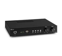 Power Dynamics WT460A Amplificador WiFi Bluetooth 4 Zonas 240W | WiFi y Bluetooth integrados, control independiente de 4 zonas, potencia de 240 W, para hogares y comercios