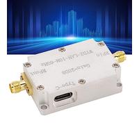 Amplificador SustVita LNA de bajo Ruido, Ganancia de 20 dB, 10 M-6 GHz con Interfaz Hembra SMA de 50 ohmios para recepción de señal RF para Radio definida por Software y