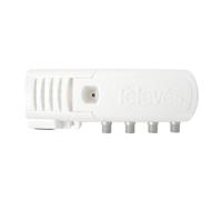 Amplificador tv interior 2s 20db conectores f lte700