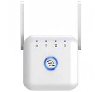 Amplificador WiFi, extensor WiFi, repetidor WiFi, cubre hasta 9800 pies cuadrados y 45 dispositivos, amplificador de Internet con puerto Ethernet, configuración rápida, amplificador de señal