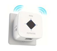 Amplificador WiFi,Repetidor WiFi Potente, Cubre hasta 120 m², Extensor WiFi,Elimina Zonas muertas, Compatible con Todas Las Cajas de Internet