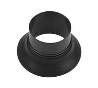 Amplificadores de bajo de tambor, potenciador de tambor de bajo profesional de goma, inserto de orificio de puerto, piezas de instrumentos musicales de percusión duraderas(Schwarz)
