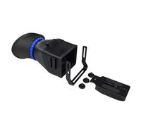 Amplificadores de visor de cámara de vidrio óptico, aumento 3X, ocular de dioptría ajustable para pantallas LCD de 3 y 3.2 pulgadas, visor de goma