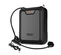 Amplificadores de voz portátiles de 25 W, 2200 mAh, batería recargable de gran capacidad, altavoz IPX6 para reuniones de aula y al aire libre