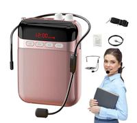 Amplificadores de voz recargable para maestros | Portable Voice Amplifier | Long Battery Life Adjustable Strap for Teaching Trainers Singers Coaches, Voice Amplifier for Public Speaking
