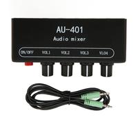 Amplificadores operacionales de ruido ultrabajo Amplificador de auriculares estéreo Divisor de auriculares mini multicanal de 4 canales Salida