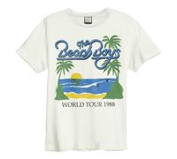 Amplified Camiseta 1988 Tour The Beach Boys para Adultos Unisex (GD444)