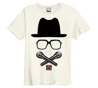 Amplified Camiseta 2 Mics Run DMC para Adultos Unisex (GD1115)