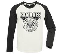 Amplified - Camiseta 3D Crest Ramones para Adultos Unisex