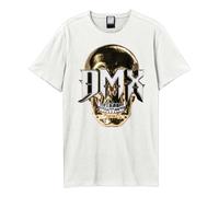 Amplified Camiseta 3D Skull DMX para Adultos Unisex (GD2872)