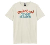 Amplified Camiseta 50th Lock Up Motorhead para Adultos Unisex (GD3955)
