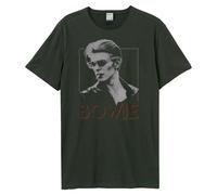Amplified Camiseta '80 Era David Bowie para Adultos Unisex (GD1412)