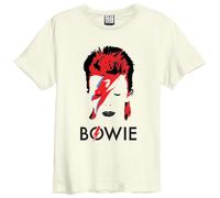 Amplified Camiseta Aladdin Sane David Bowie de Vintage para Adultos (GD1700)