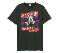 Amplified Camiseta Anarchy In The Uk Sex Pistols para Adultos Unisex (GD1642)