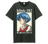 Amplified Camiseta Anime Blink 182 para Adultos Unisex (GD2334)