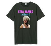 Amplified Camiseta At Last Diseño Etta James para Adultos Unisex (GD3046)