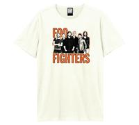 Amplified - Camiseta Band Shot Foo Fighters para Adultos Unisex