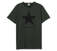 Amplified - Camiseta Black Star - Adulto, gris oscuro, XL