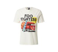 Amplified Foo Fighters Collection - Camiseta de Hombre Camper Van de Color Crema Regular, Crema, XXL