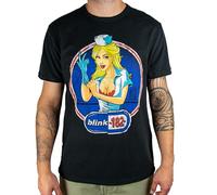Amplified - Camiseta Blink 182 Enema of The State, Hombre, Gris., S