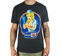 Amplified - Camiseta Blink 182 Enema of The State para hombre, carbón, L