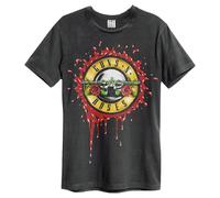 Amplified Camiseta Bloody Bullet Guns N Roses para Adultos Unisex (GD1392)