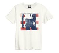 Amplified Camiseta Born In The USA Bruce Springsteen para Adultos (GD3333)