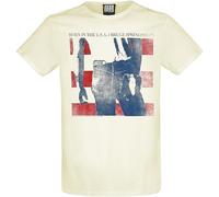 Amplified Camiseta Bruce Springsteen Born In The USA Offwhite XL, Retro White Red, XL