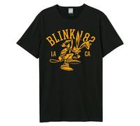 Amplified Camiseta Collegiate Bunny Blink 182 para Adultos Unisex (GD4000)