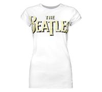 Amplified Camiseta con logo de The Beatles para mujer (NS4736)