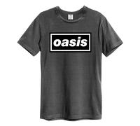 Amplified Camiseta con logotipo de Oasis XXL Gris Oscuro