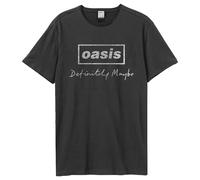 Amplified Camiseta Definitely Maybe Distressed Oasis para Adultos (GD2179)