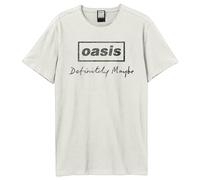 Amplified - Camiseta Definitely Maybe Distressed Oasis para Adultos Unisex
