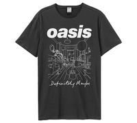 Amplified Camiseta Definitely Maybe Oasis para Adultos Unisex (GD2176)
