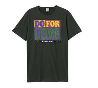Amplified Camiseta Do For Love Diseño Tupac Shakur para Adultos Unisex (GD4214)