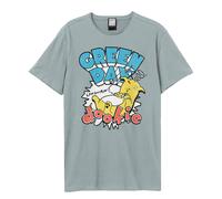 Amplified Camiseta Dookie Longview Green Day para Adultos Unisex (GD1940)
