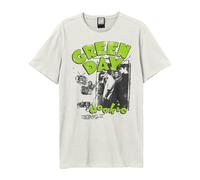 Amplified - Camiseta Dookie Sketch Green Day para Adultos Unisex