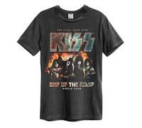 Amplified Camiseta End Of The Road Tour Kiss para Adultos Unisex (GD454)