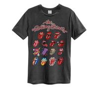 Amplified Camiseta Evolution The Rolling Stones para Adultos Unisex (GD1483)