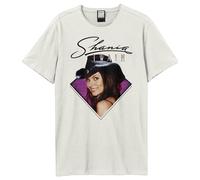 Amplified Camiseta Face Shania Twain para Adultos Unisex (GD3067)